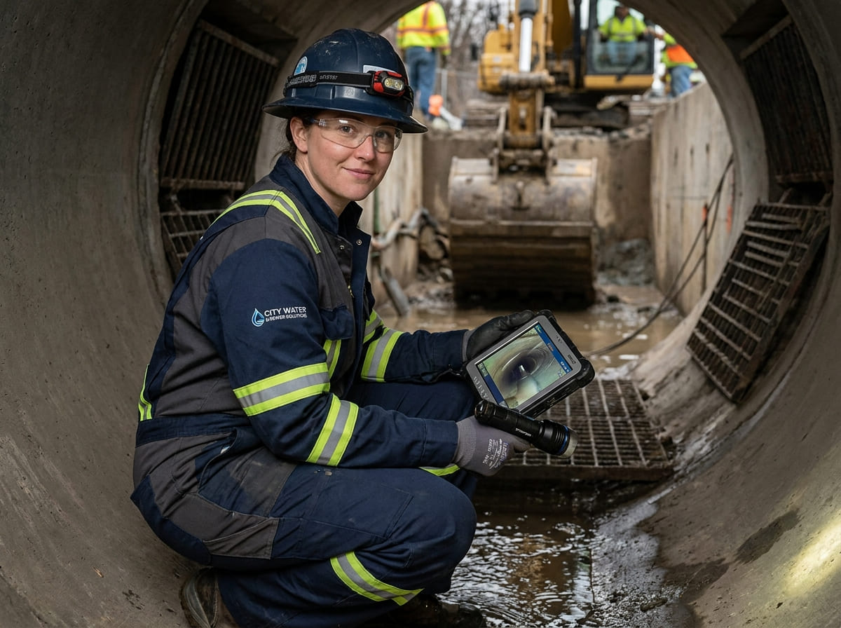 Sewer Line Inspection & Replacement in Poynor